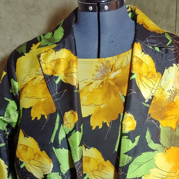 Susan Graver 2-piece blazer set - Picture 3 of 8